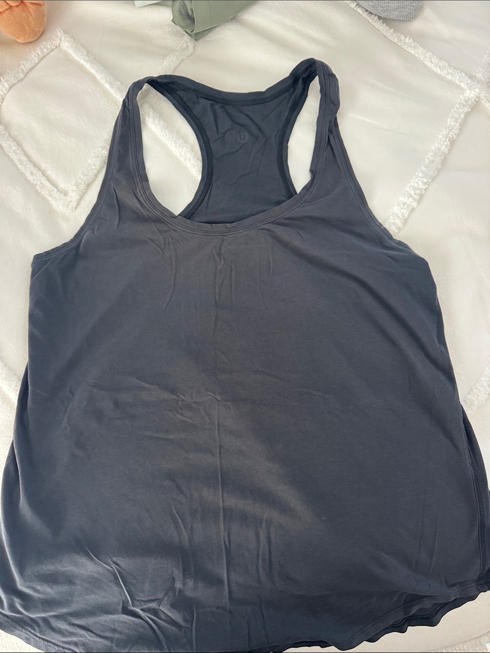 lululemon athletica Black Racerback Performance Tank